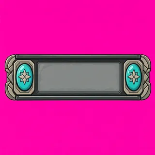 empty status bar frame, normal state