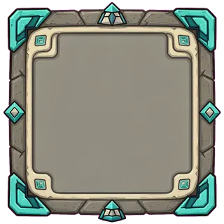 empty minimap frame, keyboard-focused state