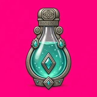 healing potion, ornate design