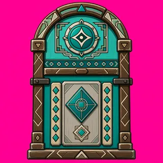 door, ornate design