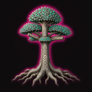 clean standing tree