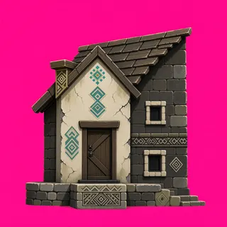weathered small dwelling