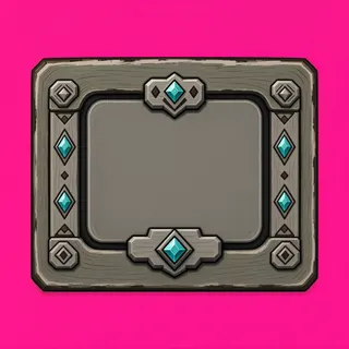 empty quest panel, pressed state