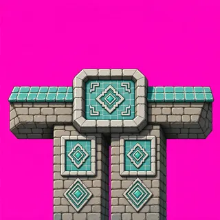 wall cross junction, intact