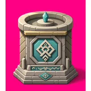 clean relic pedestal