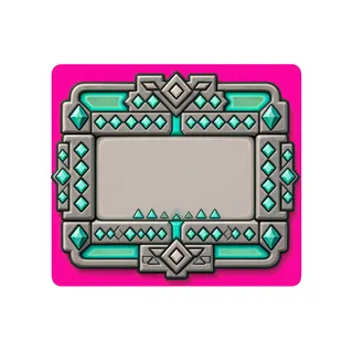 unlabelled button, normal state