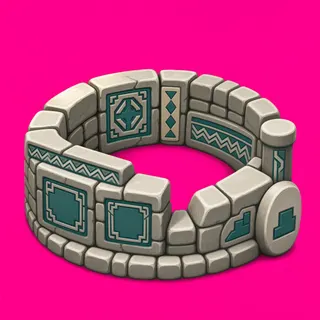 clean campfire ring