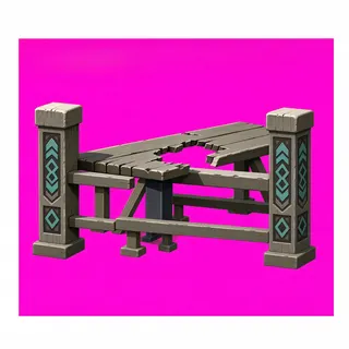 damaged bench