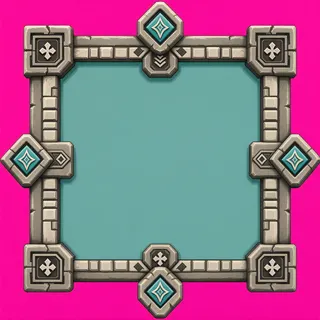 empty minimap frame, selected state