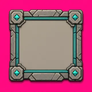 empty minimap frame, pressed state