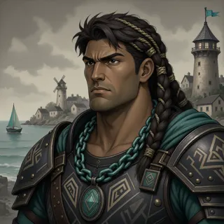 original adult guard, determined expression