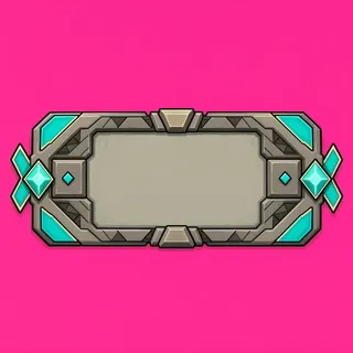 empty status bar frame, selected state