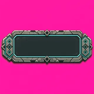 empty menu panel, selected state