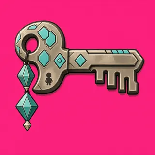 key, ornate design