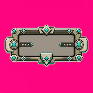 empty dialogue frame, selected state
