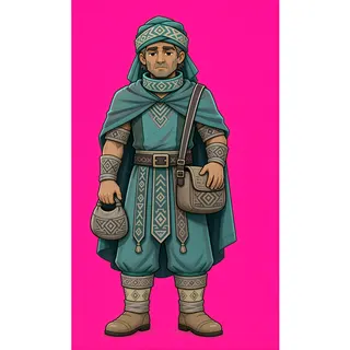 original adult merchant, facing north