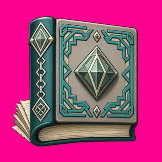 book, ornate design
