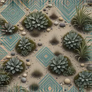 overgrown beach sand