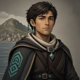original adult explorer, calm expression