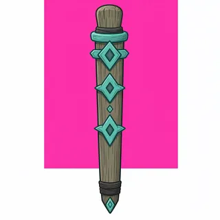 staff, plain design