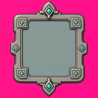 empty minimap frame, disabled-muted state