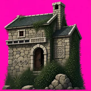 cliff corner, overgrown
