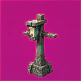 clean lantern post