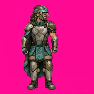 original adult guard, facing east