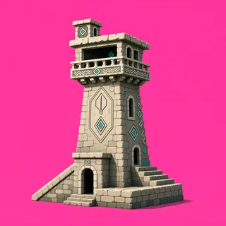 weathered watchtower