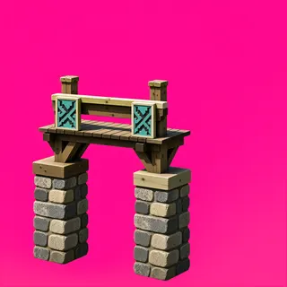 weathered small bridge