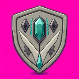 shield, rare accent design
