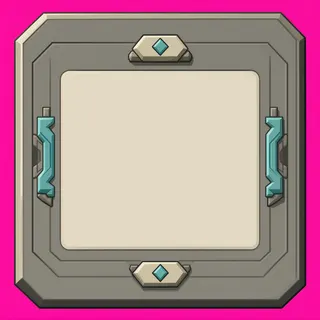 empty tooltip panel, pressed state