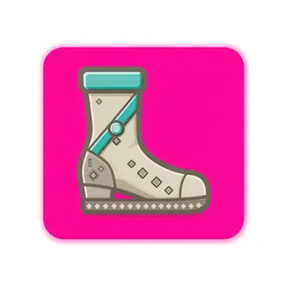 boots, rare accent design