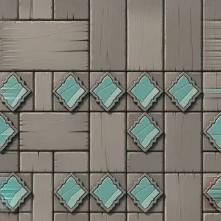 clean weathered plank floor