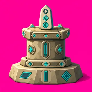 clean relic pedestal