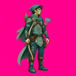 original adult scout enemy, facing east