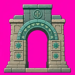 support arch, intact