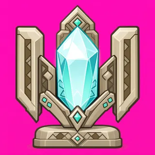 energy crystal, ornate design