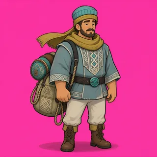 original adult merchant, facing east