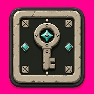 key, rare accent design