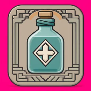 healing potion, plain design