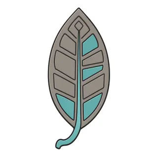leaf, plain design