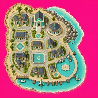 sand scatter, dense arrangement