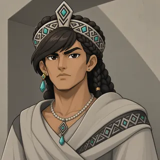 original adult healer, determined expression