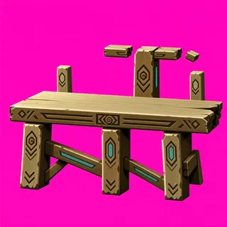 damaged bench