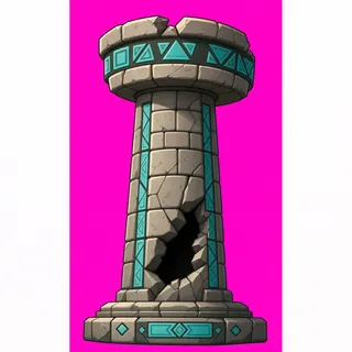 clean broken pillar