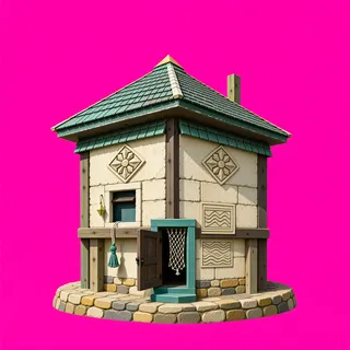 weathered small dwelling
