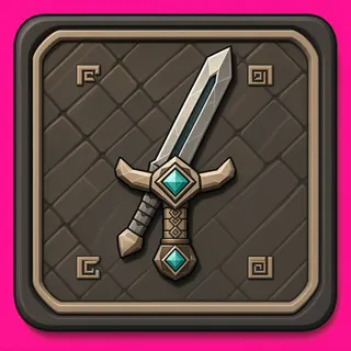 sword, ornate design