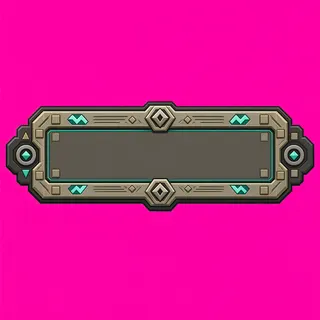 empty dialogue frame, normal state