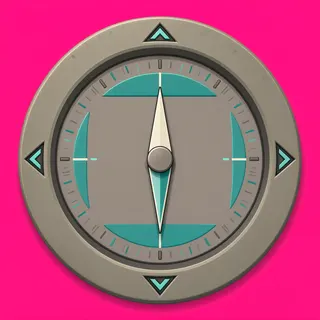 compass, plain design